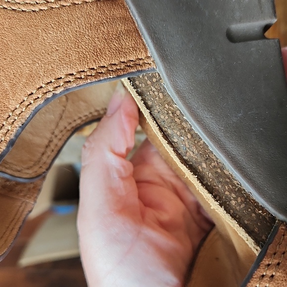 Comfortiva Pillowtop Wedge Sandals dz 10 M Tan - Picture 16 of 16